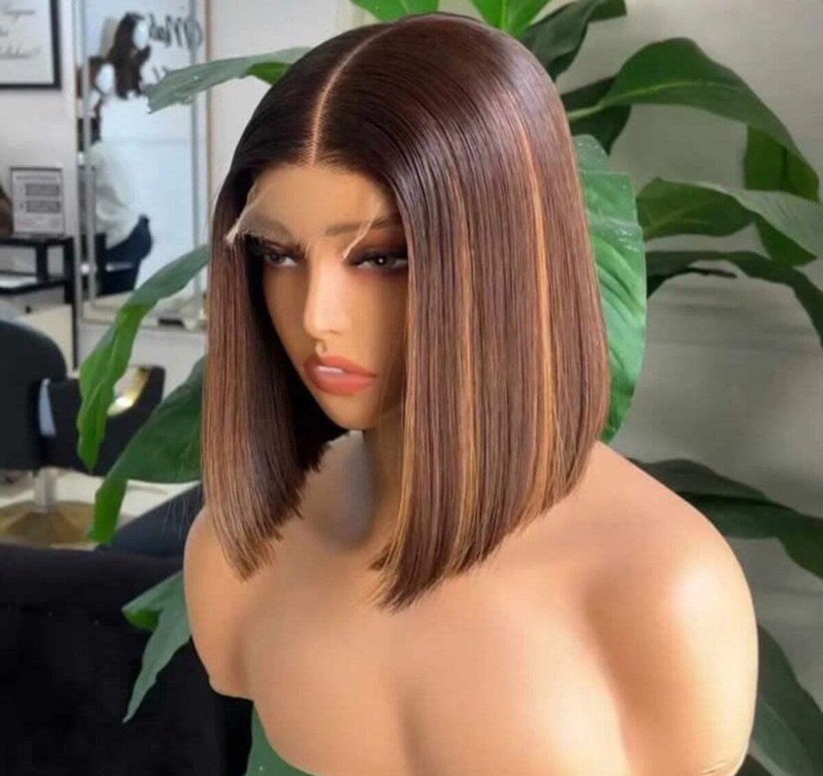 Bonestraight wig 10-12 inches