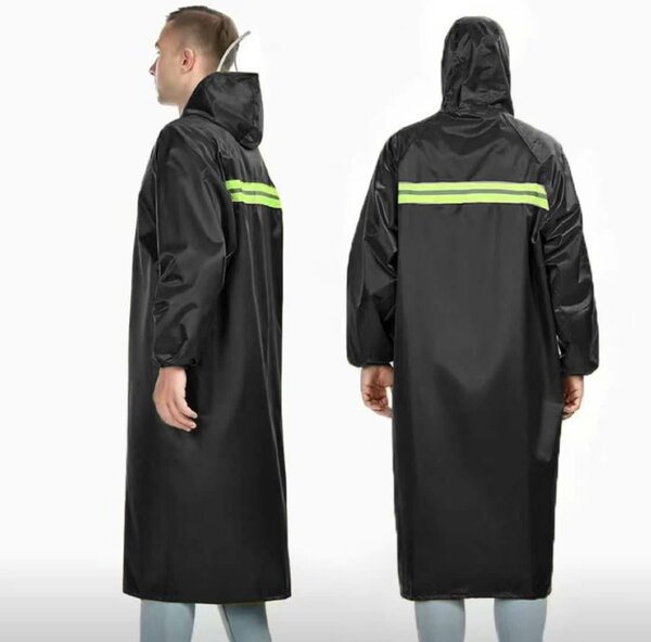Manteau imperméable réfléchissant