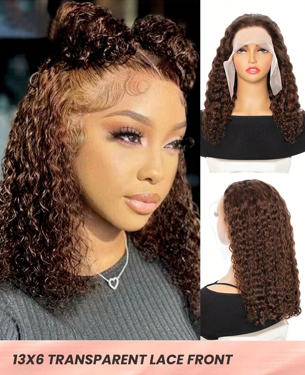 Perruque Dentelle 13x6 Bouclée