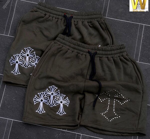 Shorts Homme Côtelé Imprimé Arbre