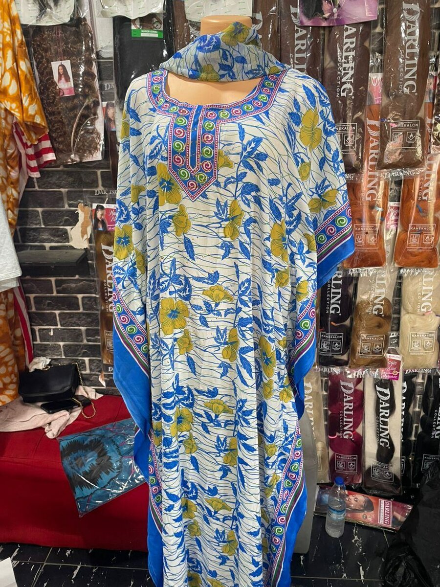 Boubou dame + foulard