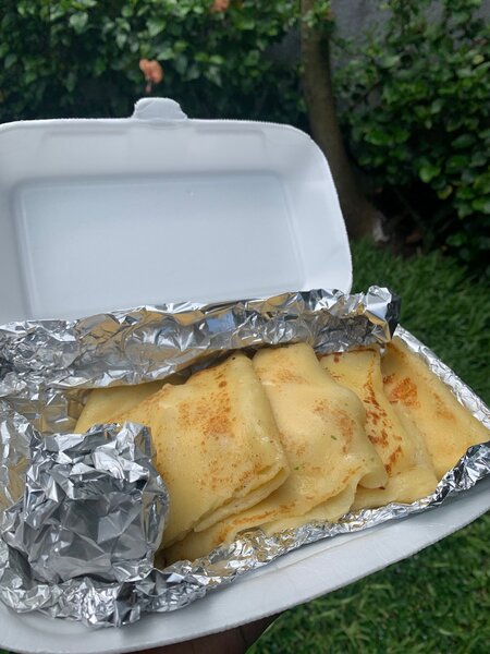 Crêpes salées viande hachée