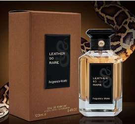Fragrance World Leather So Rare Eau De Parfum Intense Homme Teneur 48heures