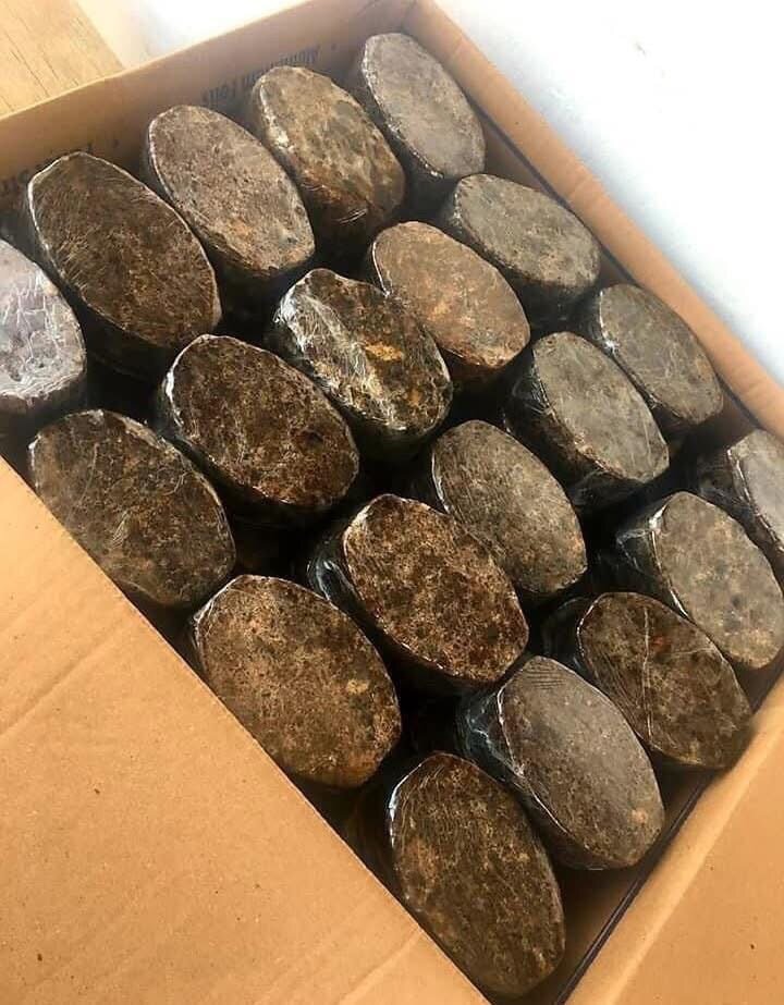 Savon noir  de lux du Ghana