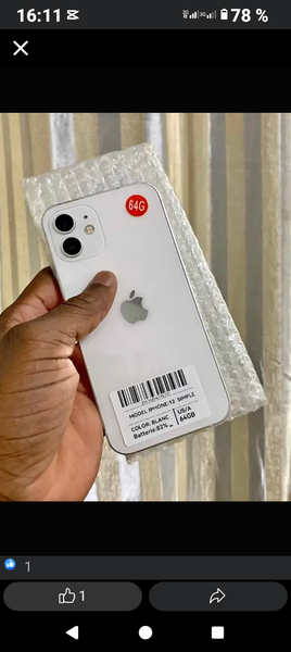 iPhone 12 Blanc 64Go