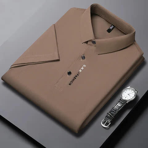 Chemise marron clair