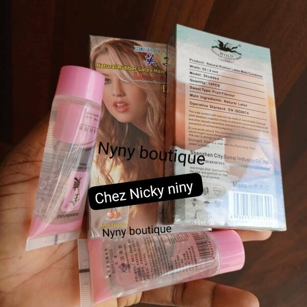 12 préservatifs +2 gels lub