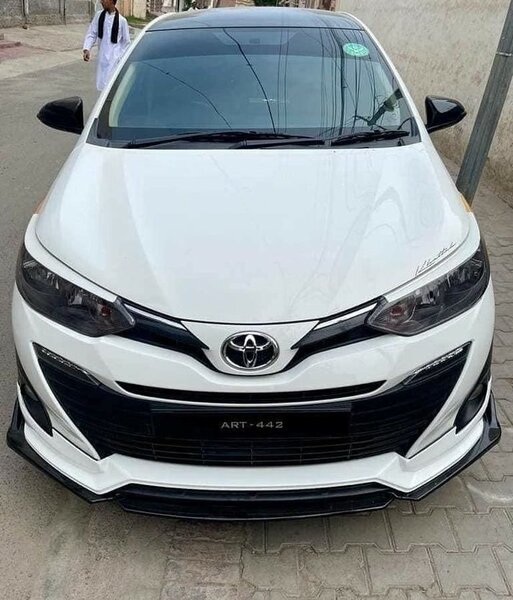 Car Front Bumper Splitter ABS Plastic - 4Pcs