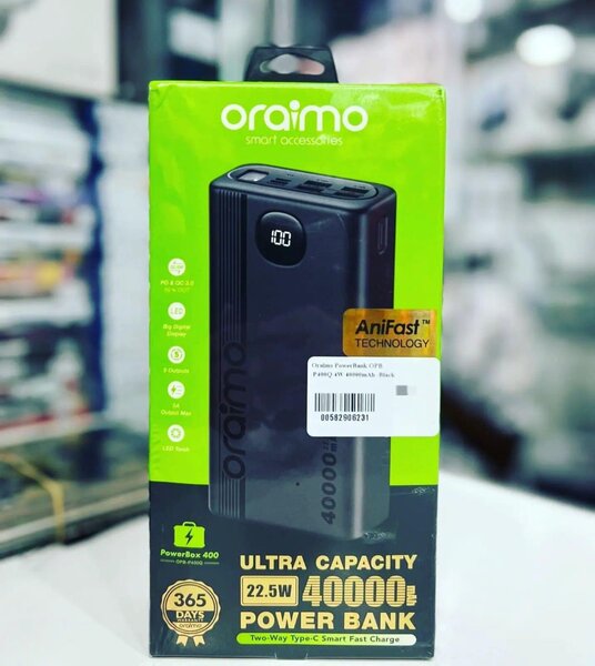 Oraimo 40,000mAh Ultra Capacity Power bank