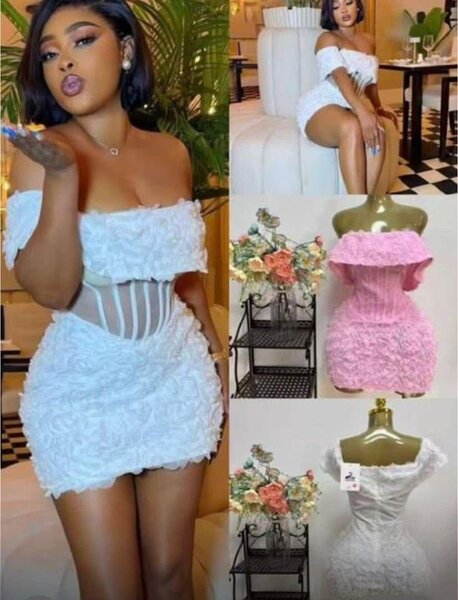 Robe bustier fleurie