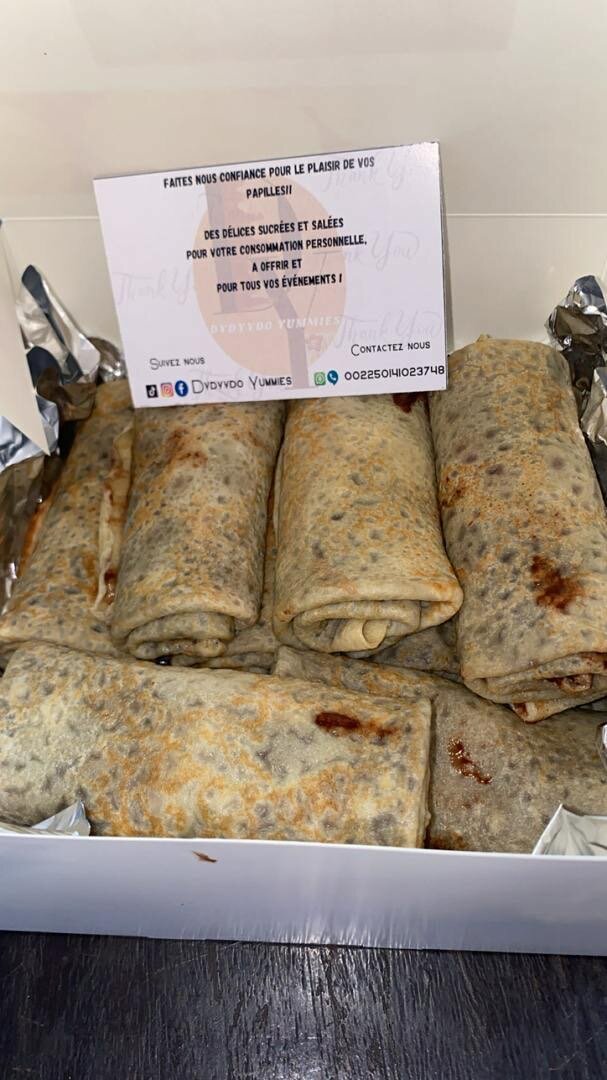 Crêpes a la pâte à tartiner