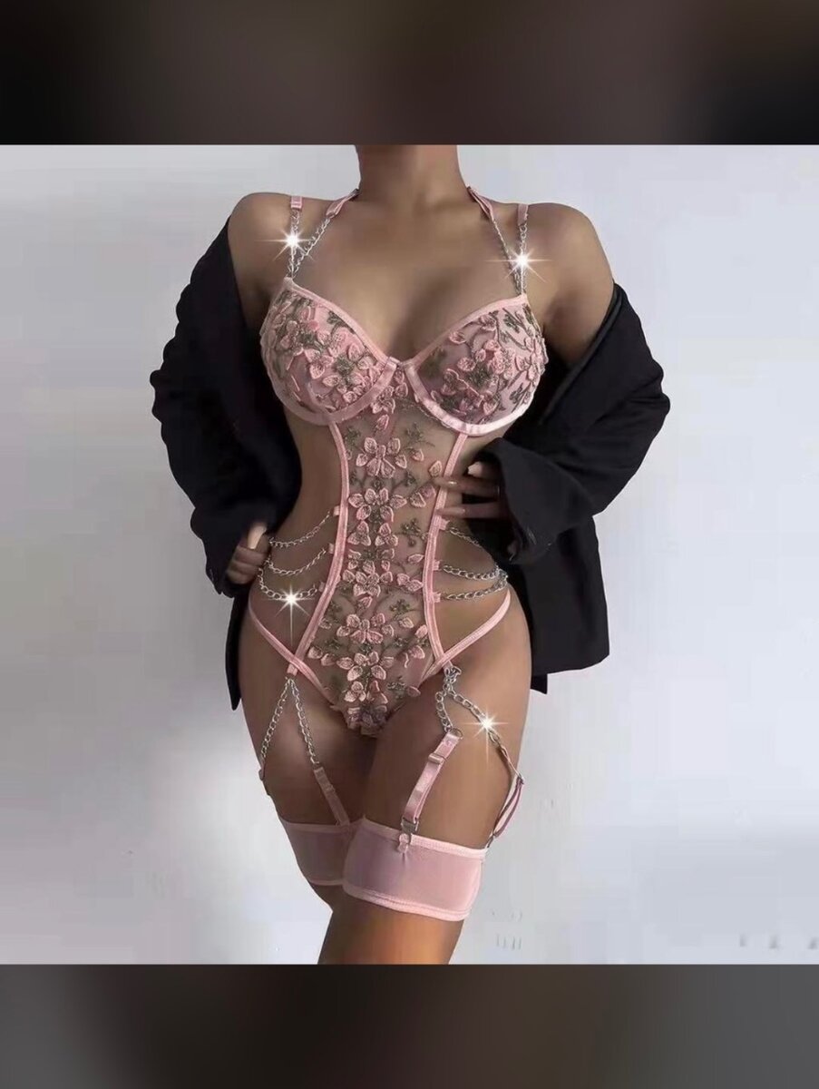 Ensemble lingerie sexy en dentelle