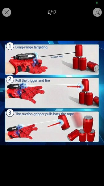 Kit lanceur Spiderman