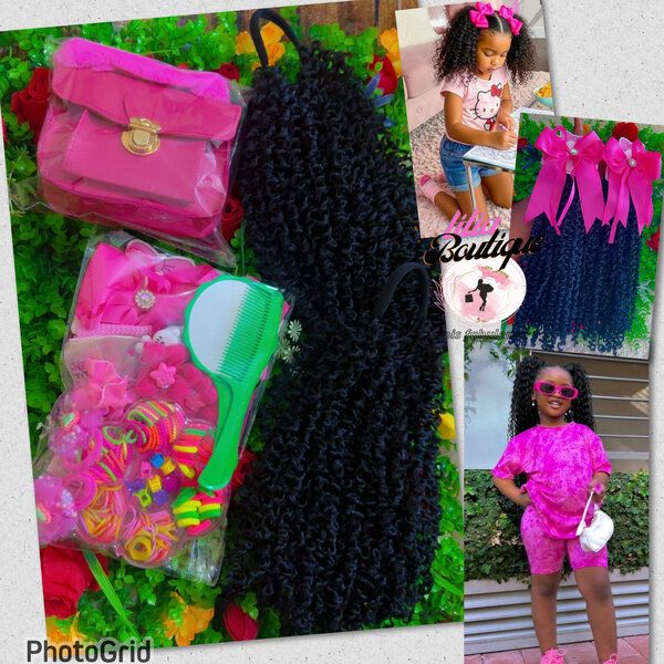 Extensions bouclées enfant