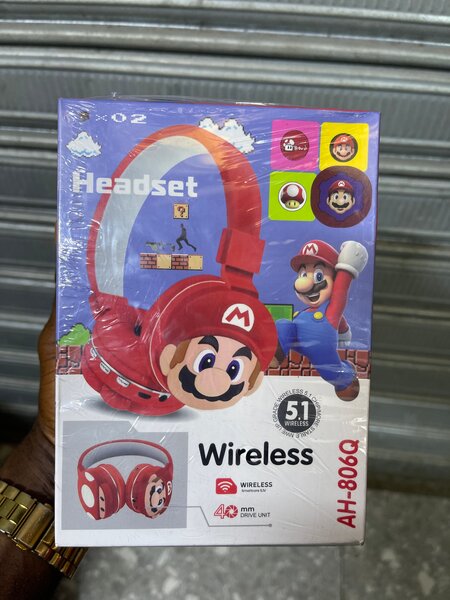 Super Mario Wireless Headset