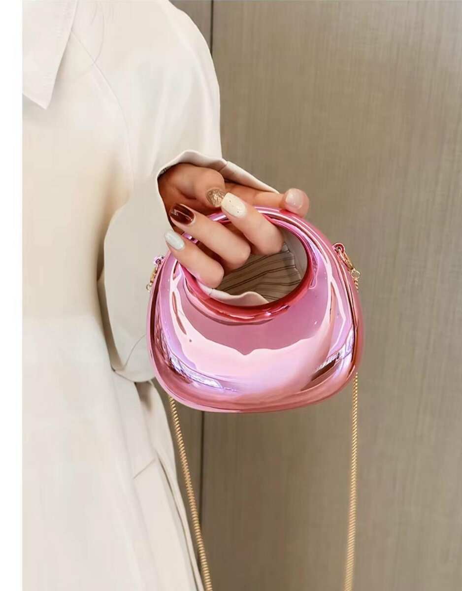 Sac à main holographique chic