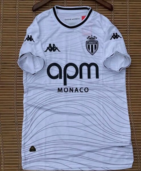 Maillot de Football Monaco Blanc