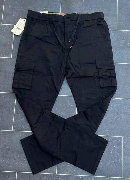 Pantalon Chasseur Noir Mixte