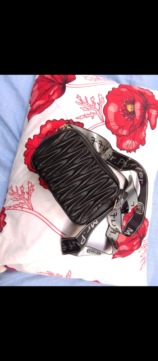 Sac bandoulière noir élégant