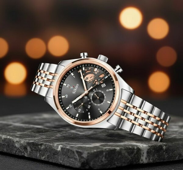 Montre mécanique élégante