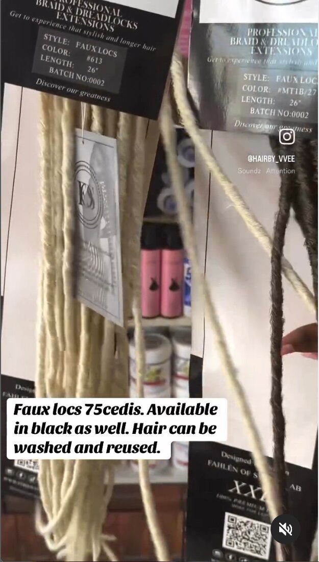 Faux locs 