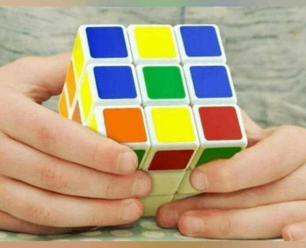 Puzzle Rubik's cube jeux d'éve
