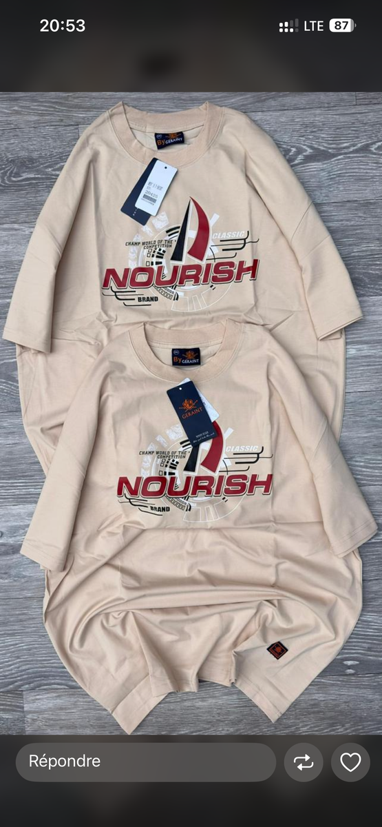 T-shirts assortis décontractés