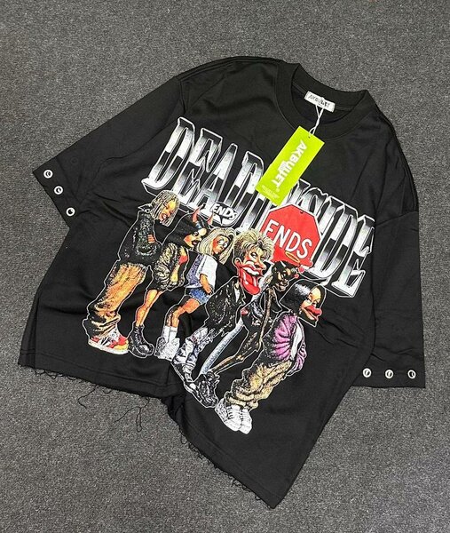 T-shirt oversize imprimé streetwear