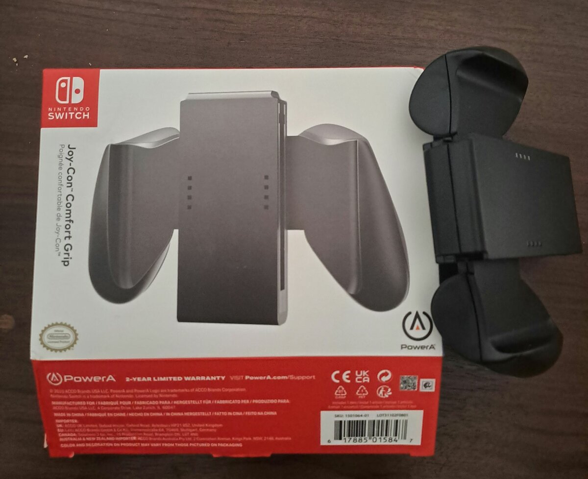 Joy-Con Comfort Grip (manette Nintendo switch)