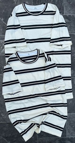 T-shirt rayé en coton