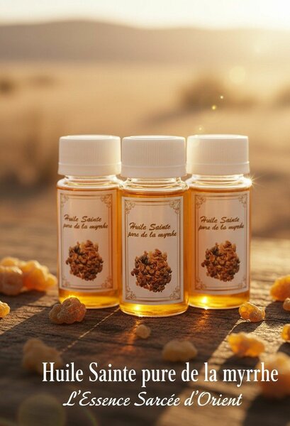 Huile pure parfumée de Myrrhe