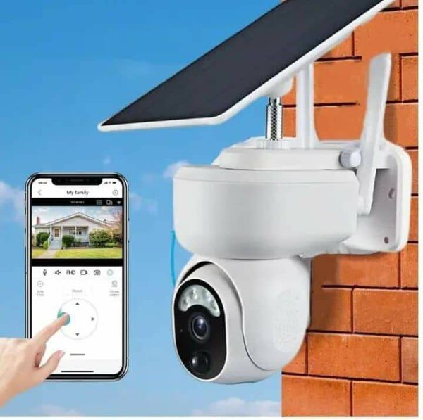 4G Caméra Solaire autonome.