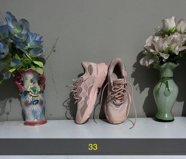 Baskets roses mode femme