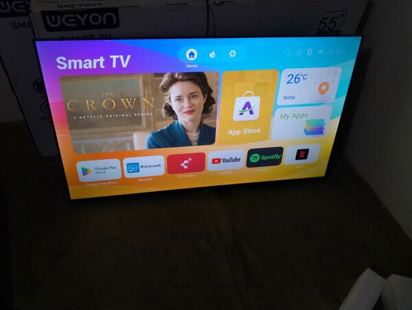 Mooved 55" smart android TV 4k