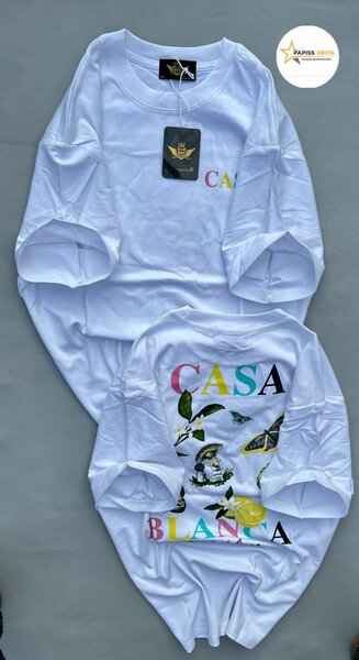 2 T-shirt CASA BLANCA unisex