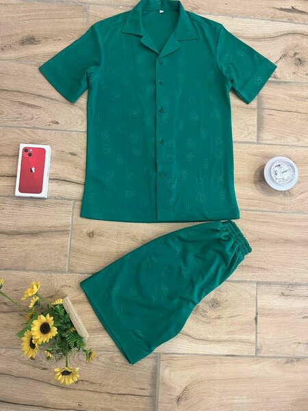 Ensemble chemise et short d'été