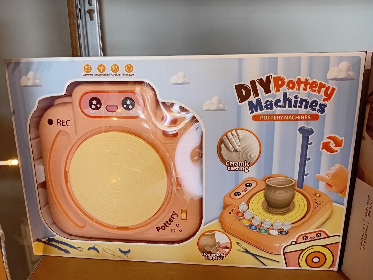 Kit de poterie DIY enfants