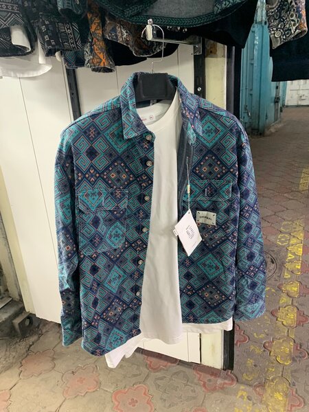 Джинсовые рубашки