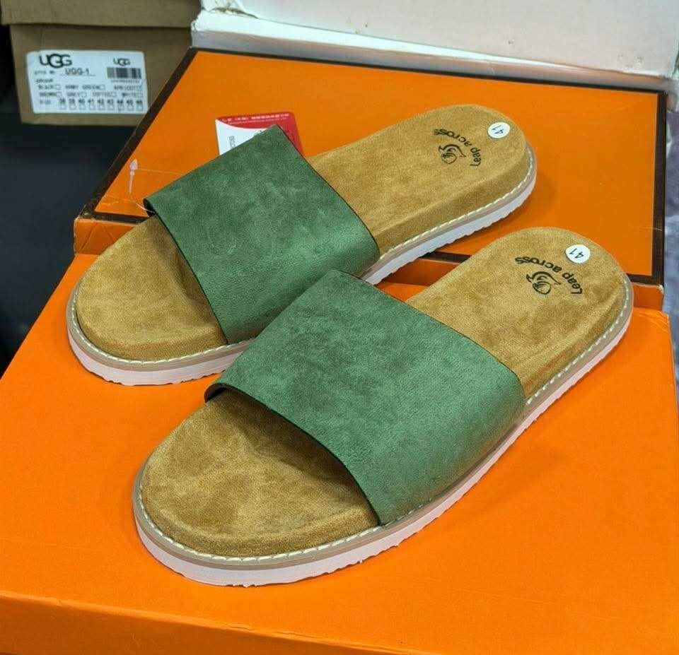 Sandales confort en cuir