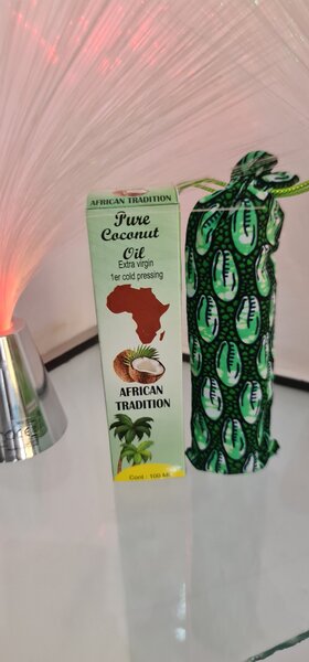 Huile de Coco Pure Africaine