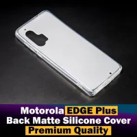 Motorola Edge Plus Back Matte Transparent Crystal Clear Case For Motorola Edge Plus