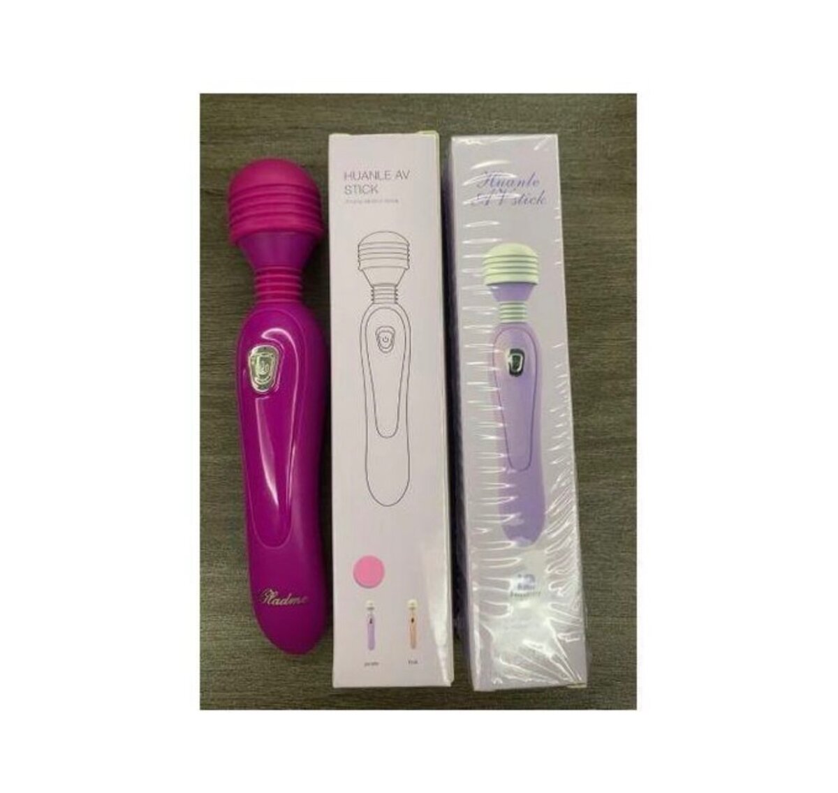 Vibromasseur Double Tête Puissant