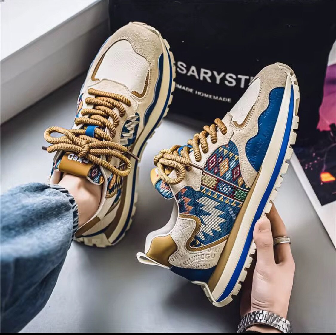 Baskets Homme Confort