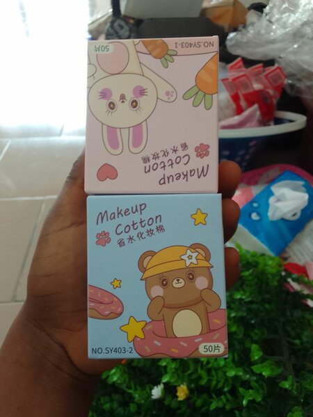 Coton démaquillant doux