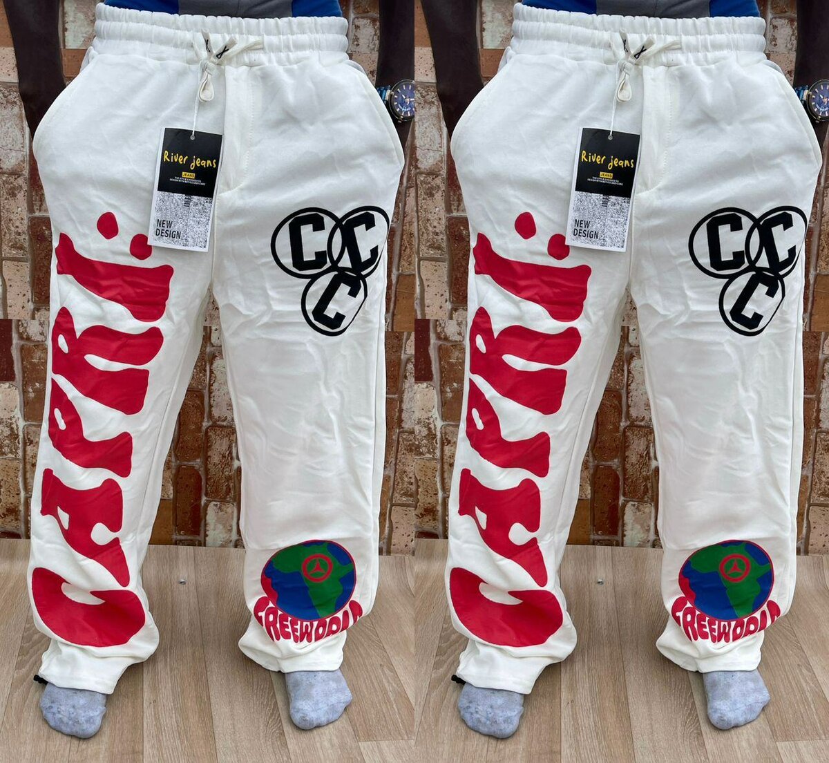 Jogging Capri unisexe tendance