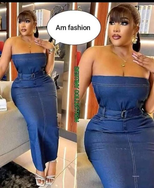 Chic robe jeans femme