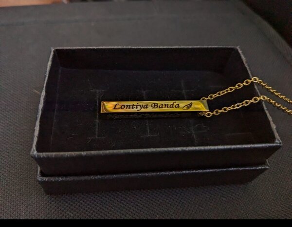 Customised necklaces