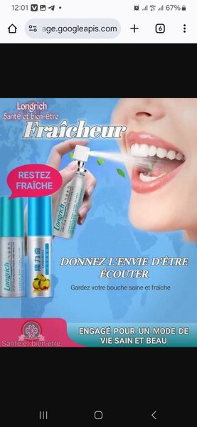 Rafraîchisseur d'Haleine Longrich