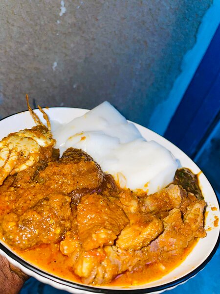 Akassa avec accompagnement