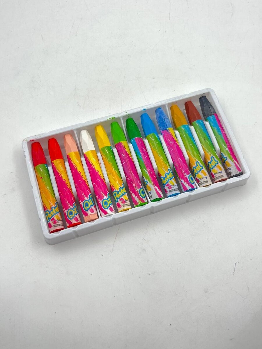 Pastels à l'huile brillants